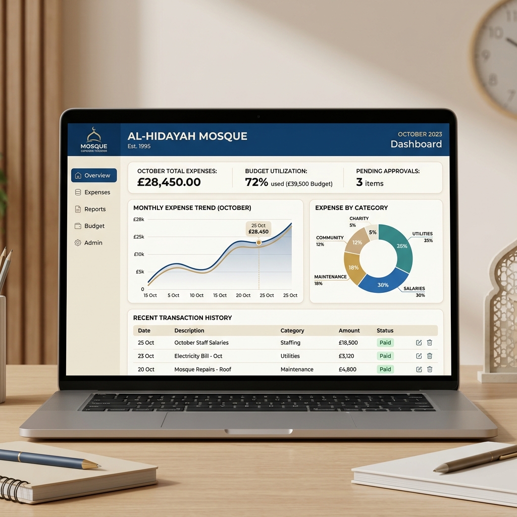 Mosque Expense Tracker