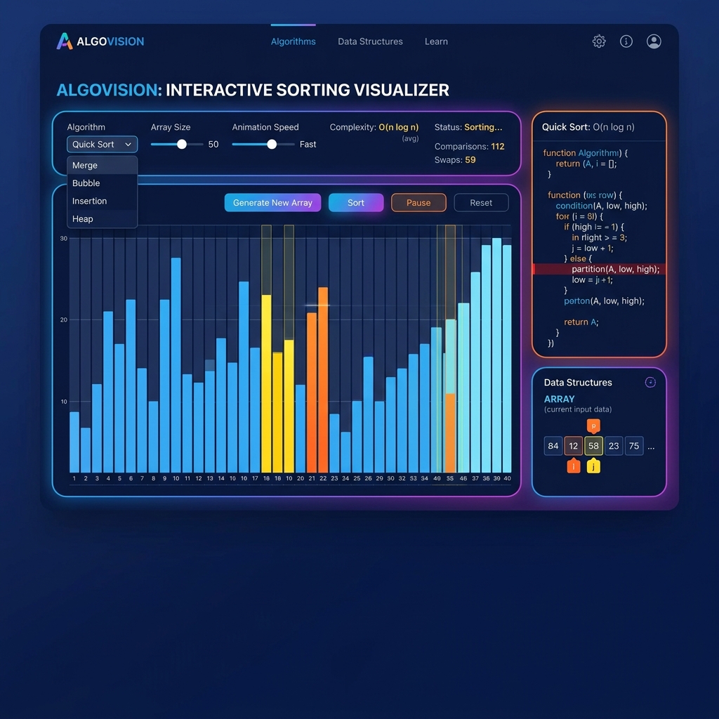 Sorting Visualizer Website